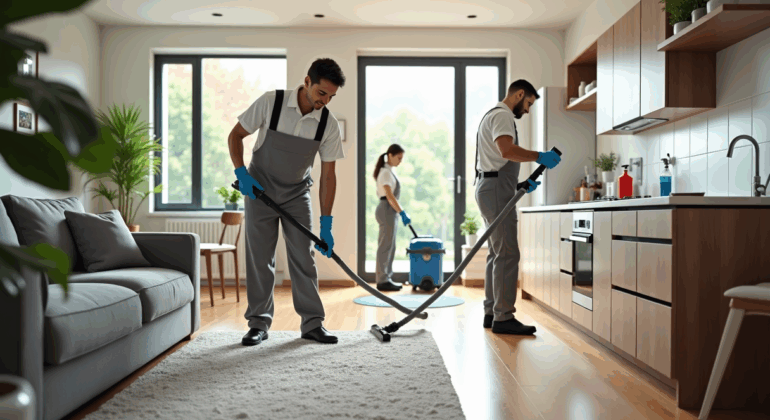 Janitorial services for clients